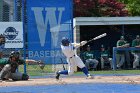 Baseball vs Babson  Wheaton College Baseball vs Babson during Championship game of the NEWMAC Championship hosted by Wheaton. - (Photo by Keith Nordstrom) : Wheaton, baseball, NEWMAC